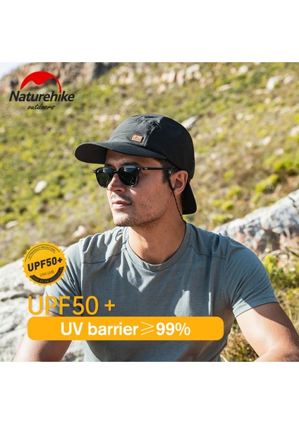 Liangduo Shop Bej Tarzı Naturehike Çift Ağızlı Anti-Ultraviyole Sivri Kap Ultralight Nefes Alabilir Unisex Spor Güneş Şapkası UPF50 + Balıkçılık Koşu Yürüyüş Şapka (Yurt Dışından)