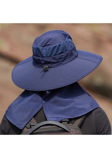 HAT10 Tarzı Yaz Açık Maske Büyük Baş Çevresi Şapka Güneş Koruyucu Balıkçı Şapka Erkekler ve Kadınlar Için Tırmanma Topi Balıkçı Şapkası (Yurt Dışından) indirimleri