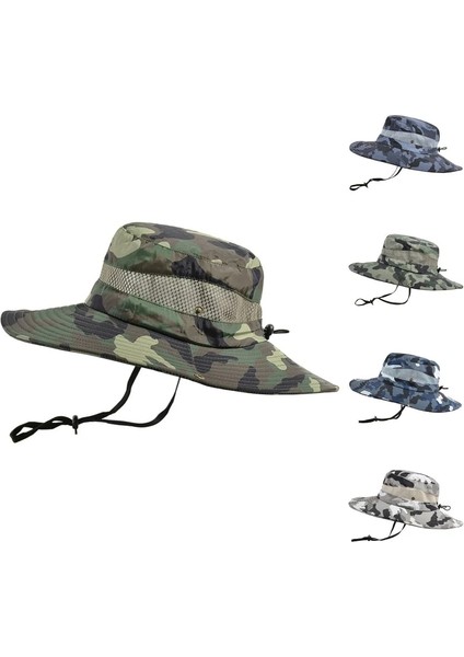 L Tarzı Erkek Yaz Açık Dağcılık Moda Güneş Şapkası Uv Koruma Hafif Seyahat Hızlı Kuru Balıkçı Şapkası (Yurt Dışından) indirimleri