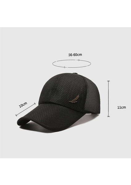 Gri Tarzı Yaz Açık Spor Sürme Çabuk Kuruyan Nefes Siperliği Kadın Erkek Beyzbol Şapkası Seyahat Yürüyüş Dağcılık Güneş Örgü Şapka A399 (Yurt Dışından) modelleri