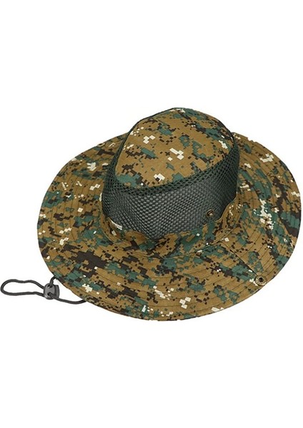 Z Tarzı Açık Kamuflaj Boonie Kova Şapka Balıkçı Şapkaları Geniş Kenarlı Güneşlik Avcılık Boonie Şapka Oymak Kap (Yurt Dışından) fırsatları