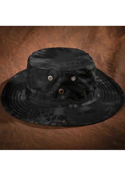 No.10 Stili Kamuflaj Boonie Şapka Taktik Abd Ordusu Kova Şapka Askeri Multicam Panama Yaz Kap Avcılık Yürüyüş Açık Camo Güneş Kepleri Erkekler (Yurt Dışından) modelleri