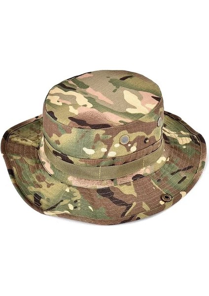 Kamuflaj Stili Kamuflaj Şapka Taktik Abd Ordusu Kova Benny Şapka Askeri Multicam Panama Yaz Kap Avcılık Yürüyüş Açık Camo Güneş Kepleri Erkekler (Yurt Dışından) fırsatları