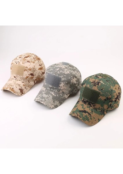 Siyah Stil Açık Kamuflaj Şapka Beyzbol Kapaklar Sadelik Taktik Askeri Ordu Camo Avcılık Kap Şapka Spor Bisiklet Kapaklar Erkekler Için Yetişkin (Yurt Dışından)