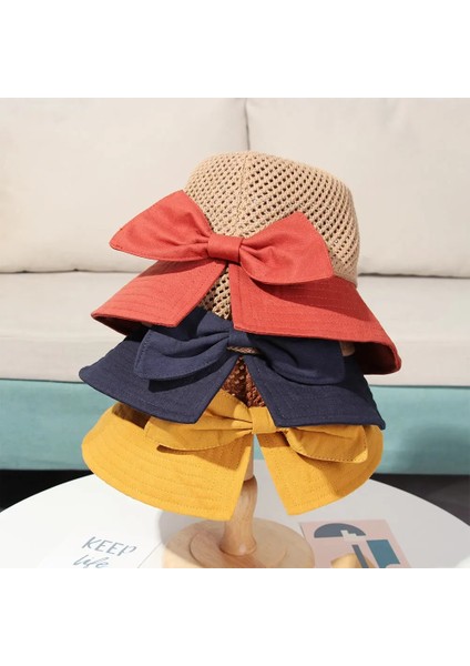 Siyah1 Tarzı Moda Ilmek Kadın Güneş Şapkası Geniş Ağız Anti-Uv Plaj Kap Katlanabilir Taşınabilir Yaz Kova Şapka Siperliği Kadın Plaj Kamp Kap (Yurt Dışından) fırsatları