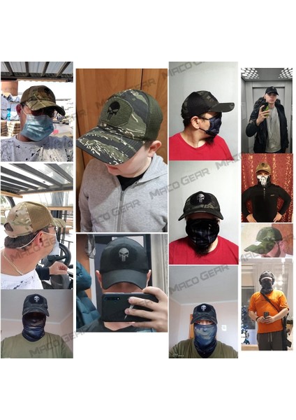 No.2 Tarzı Yaz Taktik Askeri Kamuflaj Beyzbol Örgü Kafatası Kap Ayarlanabilir Güneşlik Şapka Kamp Avcılık Yürüyüş Nefes Kapaklar Erkekler (Yurt Dışından) modelleri