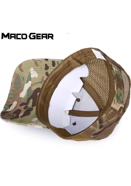 No.2 Tarzı Yaz Taktik Askeri Kamuflaj Beyzbol Örgü Kafatası Kap Ayarlanabilir Güneşlik Şapka Kamp Avcılık Yürüyüş Nefes Kapaklar Erkekler (Yurt Dışından) fırsatları