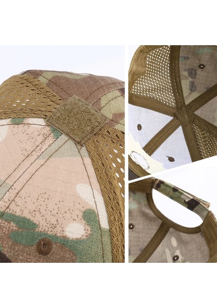 No.2 Tarzı Yaz Taktik Askeri Kamuflaj Beyzbol Örgü Kafatası Kap Ayarlanabilir Güneşlik Şapka Kamp Avcılık Yürüyüş Nefes Kapaklar Erkekler (Yurt Dışından) indirimleri