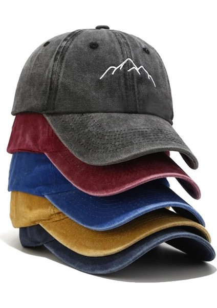 Haki Tarzı Yürüyüş Şapkasıyeni Dağ Aralığı Nakış Mens Womens Beyzbol Kapaklar Ayarlanabilir Snapback Hip Hop Kapaklar Moda Baba Şapkaları Kemik Garros (Yurt Dışından) fiyatları