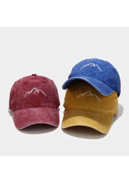 Haki Tarzı Yürüyüş Şapkasıyeni Dağ Aralığı Nakış Mens Womens Beyzbol Kapaklar Ayarlanabilir Snapback Hip Hop Kapaklar Moda Baba Şapkaları Kemik Garros (Yurt Dışından) modelleri