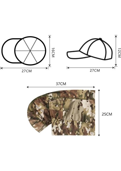 Siyah Stil 2023 Askeri Hood Taktik Ordu Beyzbol Kapaklar Erkekler Kadınlar Için Yaz Snapback Güneş Şapkaları Açık Kamuflaj Balaclava Yarım Kayak Maskesi (Yurt Dışından) fiyatları