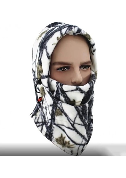 No.7 Tarzı Açık Polar Spor Şapka Balıkçılık Bisiklet Avcılık Askeri Taktik Balaclava Erkek Kadın Sıcak Rüzgar Geçirmez Kış Kamp Yürüyüş Kap (Yurt Dışından)