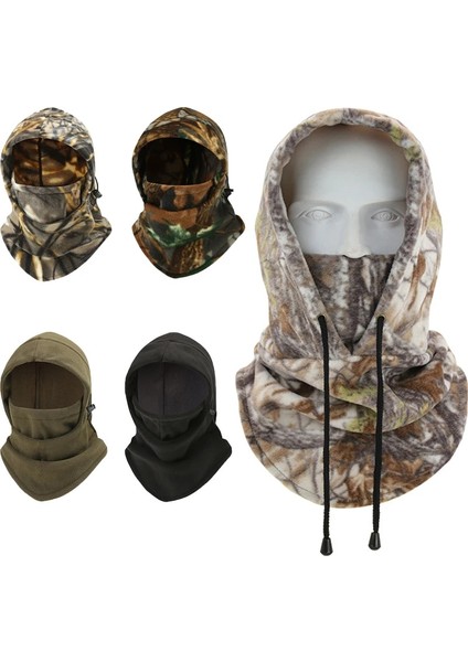 No.7 Tarzı Açık Polar Spor Şapka Balıkçılık Bisiklet Avcılık Askeri Taktik Balaclava Erkek Kadın Sıcak Rüzgar Geçirmez Kış Kamp Yürüyüş Kap (Yurt Dışından)