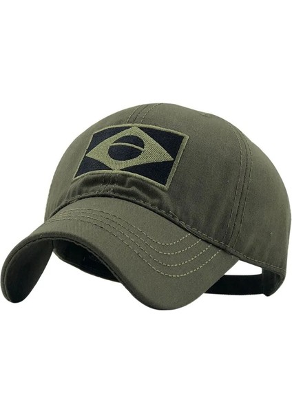 E Tarzı Taktik Beyzbol Şapkası Erkekler Işlemeli Brezilya Bayrağı Snapback Kapaklar Erkek Rahat Golf Beyzbol Şapkası Spor Camo Güneş Koruma Şapkaları (Yurt Dışından)
