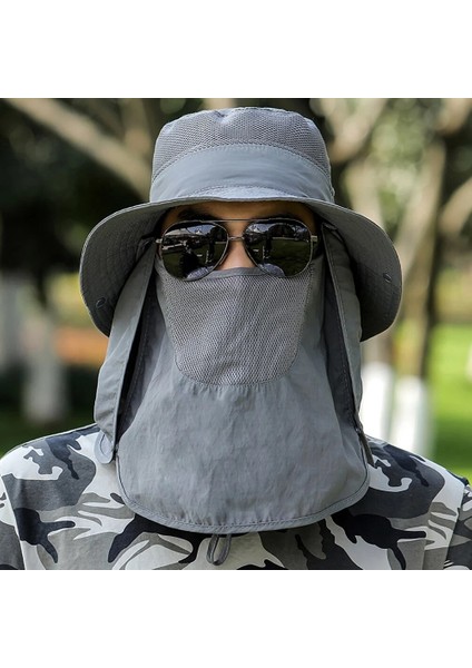 Zq Stili Erkekler Balıkçılık Kapaklar Çıkarılabilir Balıkçı Kova Şapka Yürüyüş Kap Yaz Panama Güneşlik Şapkası Çabuk Kuruyan Nefes Plaj Kapaklar (Yurt Dışından) fiyatları