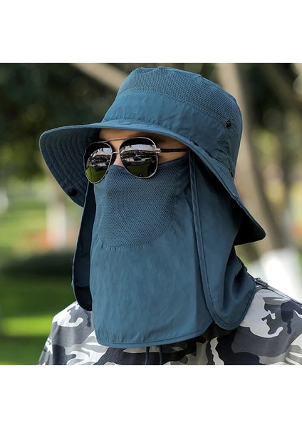 Zq Stili Erkekler Balıkçılık Kapaklar Çıkarılabilir Balıkçı Kova Şapka Yürüyüş Kap Yaz Panama Güneşlik Şapkası Çabuk Kuruyan Nefes Plaj Kapaklar (Yurt Dışından) fırsatları