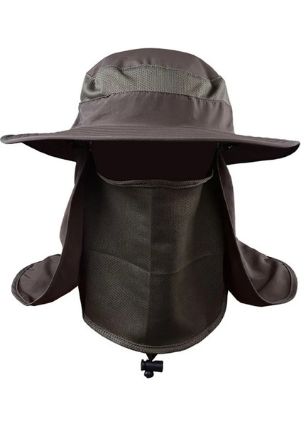 Z Tarzı Açık Rüzgar Geçirmez Güneş Şapkası Çıkarılabilir Şal Nefes File Şapka Bisiklet Yürüyüş Kamp Şapkaları Açık Balıkçı Flap Kapaklar (Yurt Dışından) fiyatları