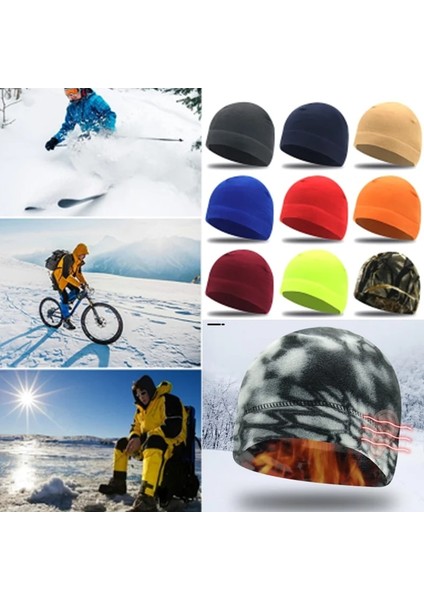 Mor Tarzı Açık Polar Spor Şapka Balıkçılık Bisiklet Avcılık Askeri Taktik Erkek Kadın Sıcak Rüzgar Geçirmez Kış Kamp Yürüyüş Kayak Pisti Kapaklar (Yurt Dışından)