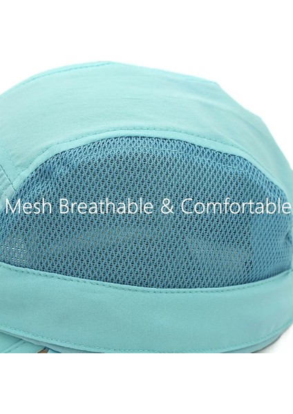 Pembe Tarzı 3-7t Connectyle Erkek Kız Çocuklar Güneş Koruma Şapkası Hafif Nefes Ayarlanabilir Örgü Flap Kap Hızlı Kuru Çıkarılabilir Maske Kapakları (Yurt Dışından) fırsatları