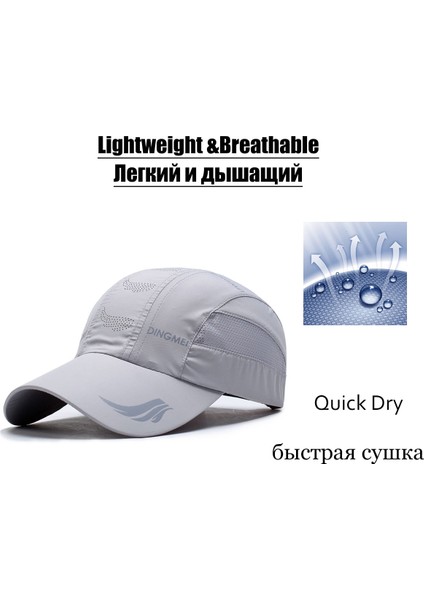 Mavi Stil Nıxhıt Yeni Yaz Hızlı Kuru Nefes Ince Kadın Erkek Beyzbol Şapkası Açık Spor Balıkçılık Seyahat Yürüyüş Tırmanma Güneş Şapkası A298 (Yurt Dışından) fırsatları