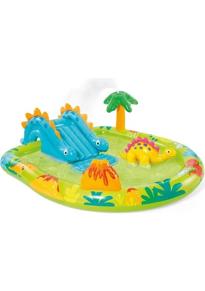 Küçük Dino Şekilli Oyun Havuzu 191X152 Cm. (57166)