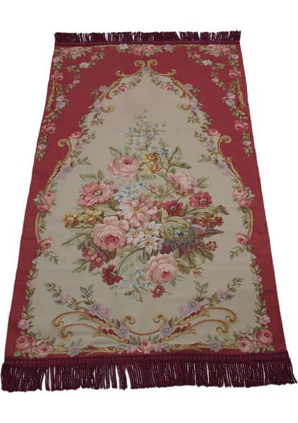 Belıeve Asilay Goblen Pamuk Seccade Bordo 70X120