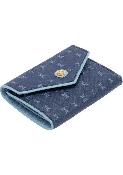Lacivert Print Kadın Cüzdan - S1CB00055814-U3A