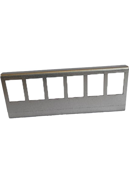6 Port Utp Ethernet Pacht Panel Boş