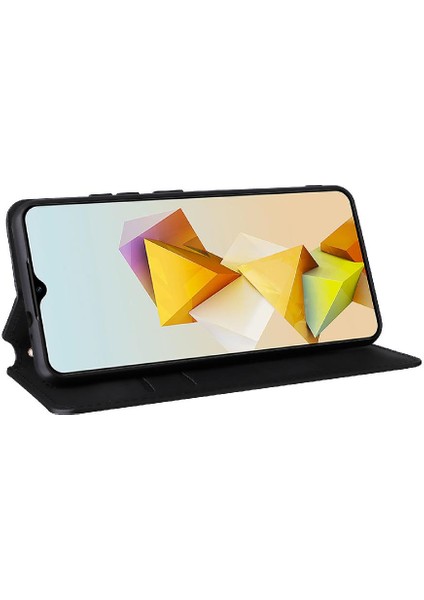 Zte Blade A73 5g Kart Yuvaları Tutucu 3D Desen Pu Deri Cüzdan (Yurt Dışından) fırsatları