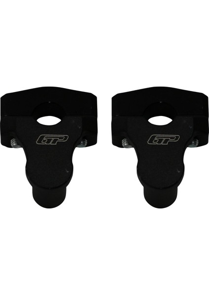 GP Kompozit Bajaj Dominar 250 / 400 2017-2024 Uyumlu Gidon Yükseltme 22mm Siyah 3.5 cm