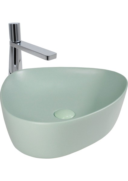 Doğa Multi Matt Light Green Çanak Lavabo