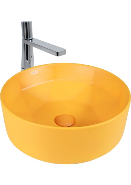 Diamond Plus Matt Light Orange Çanak Lavabo