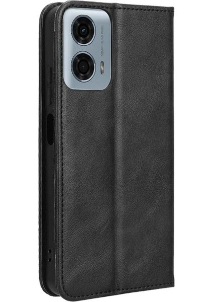 Motorola Moto G34 5g Cüzdan Pu Deri Manyetik Kapatma Için Kılıf (Yurt Dışından) fırsatları