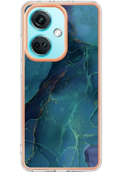 Oneplus Nord Ce 3 Tampon Mermer Darbeye Dayanıklı Tpu Silikon ile Uyumlu (Yurt Dışından) fırsatları