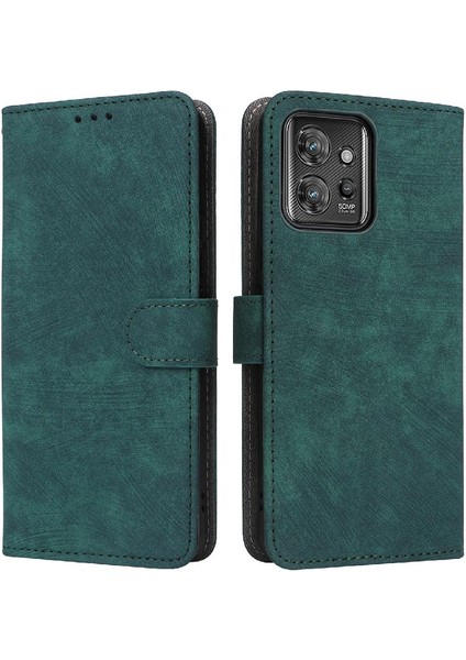 Motorola Moto Thinkphone Pu Deri Manyetik Kapatma Flip Folio Için Kılıf (Yurt Dışından)