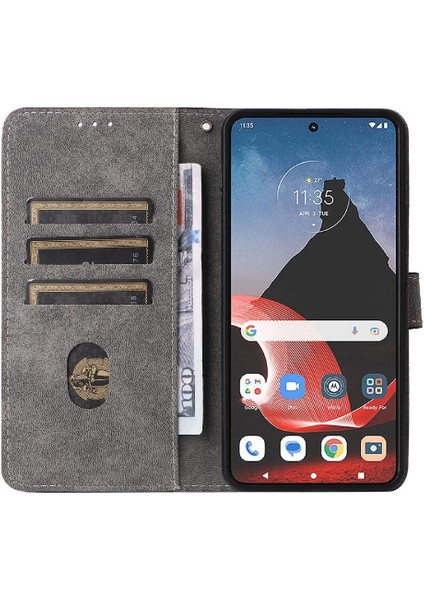 Motorola Moto Thinkphone Pu Deri Manyetik Kapatma Flip Folio Için Kılıf (Yurt Dışından) fiyatları