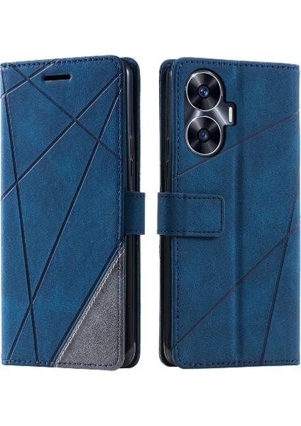 Realme C55 Manyetik Kart Tutucu Için Kickstand Pu Deri Darbeye Dayanıklı (Yurt Dışından) indirimleri