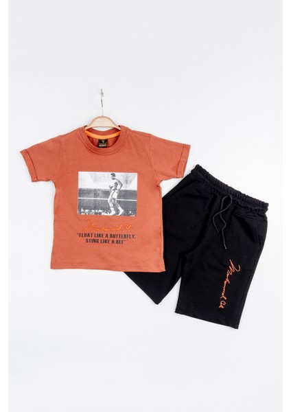 Pamuk Ikili Takım T-Shirt ve Kapri Erkek Çocuk HLK5060176