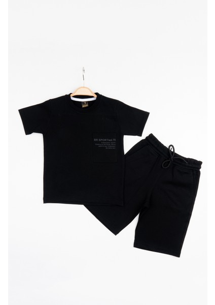 Pamuk Ikili Takım T-Shirt ve Şort Erkek Çocuk HLK506070183