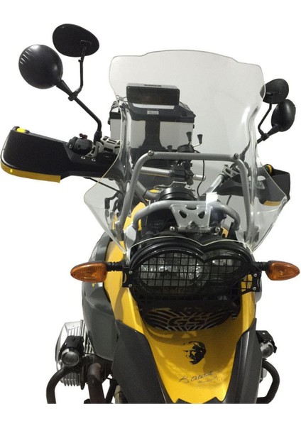 BMW R 1200 GS / ADV 2004-2012 Uyumlu Ön Cam Füme 49 cm modelleri