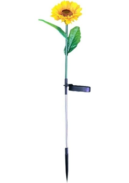 LED Güneş Ayçiçeği Fener Açık Simüle Ayçiçeği Fener Avlu Bahçe Zemin Dekorasyon LED Peyzaj Işığı (Yurt Dışından)