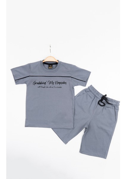 Pamuk Ikili Takım T-Shirt ve Şort Erkek Çocuk HLK506070185
