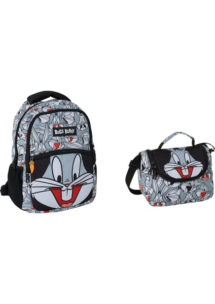 Looney Tunes Bugs Bunny Okul Çantası ve Beslenme Çantası
