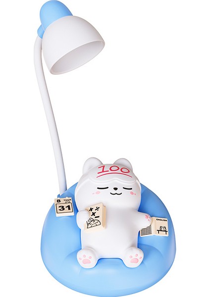 Yeni Yaratıcı Sevimli Uyuyan Kedi Gece Lambası Çocuk Hediye Gece Kullanımı Şarj Edilebilir Pat Masa Lambası (Yurt Dışından)