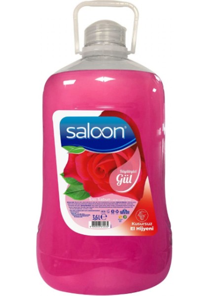 Saloon Sıvı Sabun 3 Lt Gul