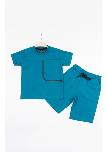 Pamuk Ikili Takım T-Shirt ve Şort Erkek Çocuk HLK506070184