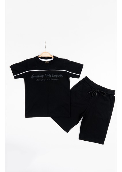 Pamuk Ikili Takım T-Shirt ve Şort Erkek Çocuk HLK506070185