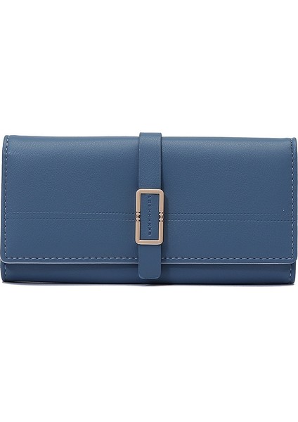 Bayan Uzun Tokalı Küçük Taze Cüzdan (Yurt Dışından)