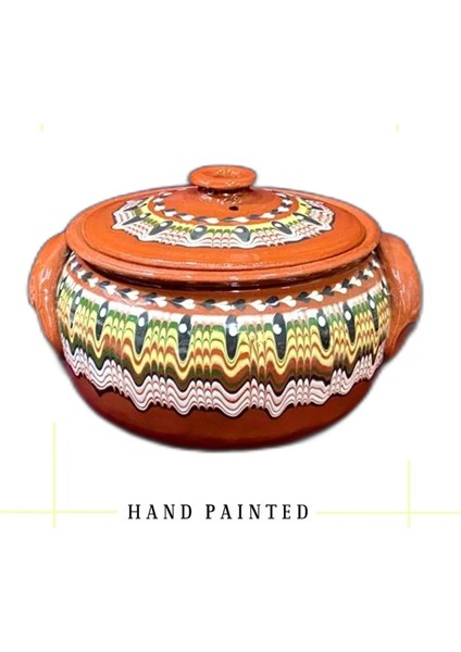 ®traditional And Modern. Crowns Your Kitchen With Art. %100 El Boyaması Doğal Sağlıklı Toprak Güveç fiyatları