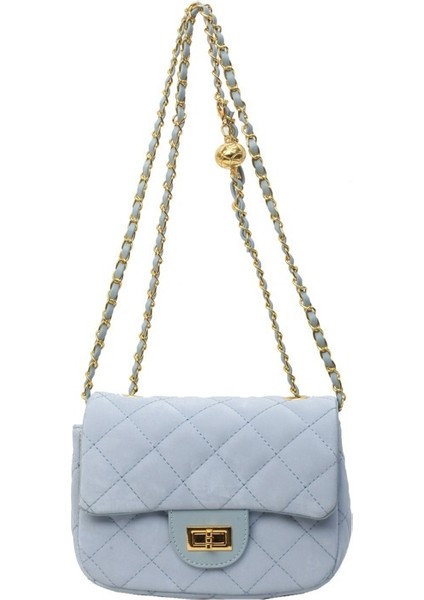 Xiaoxiangfeng Çapraz Askılı Altın Top Zincir Çanta (Yurt Dışından)